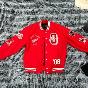COPY - OVO - NHL varsity jacket - Detroit redwings - Large